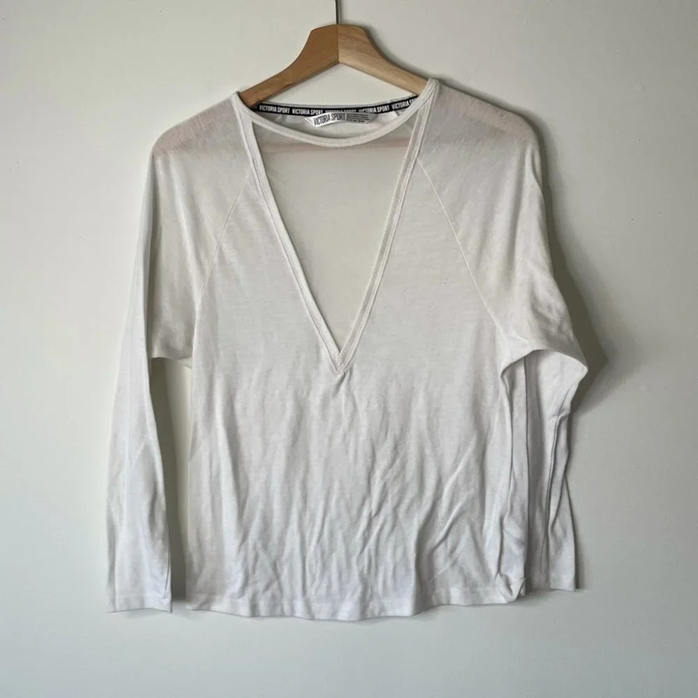 Victorias secret sport white long mesh xs athletic